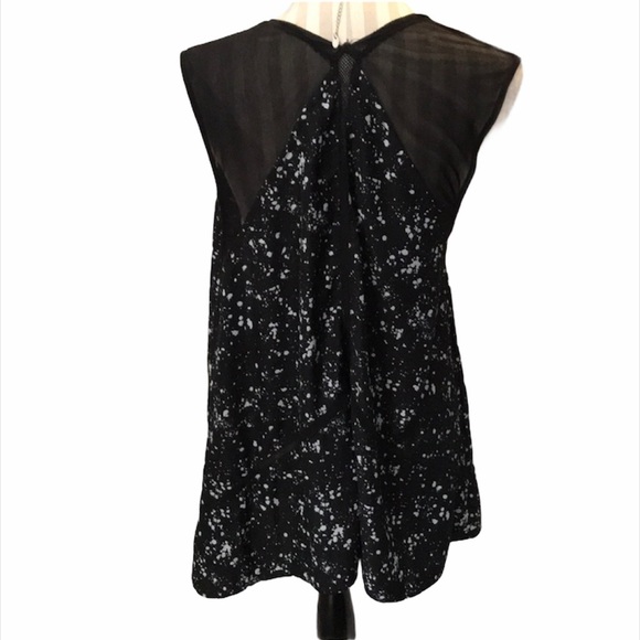 Silence + Noise Pant Splatter Long Vest Size M - Picture 5 of 6